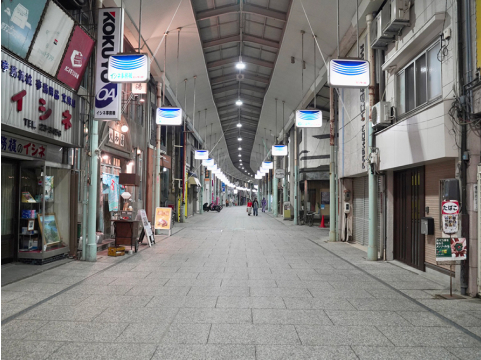 商店街の風景